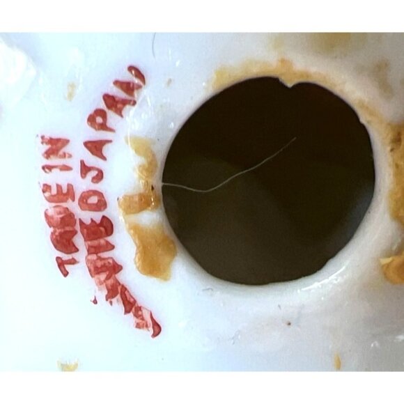 Vintage Hand-Painted Ceramic Figurine Set Man & Woman 18th Century Attire Made I - Picture 4 of 4